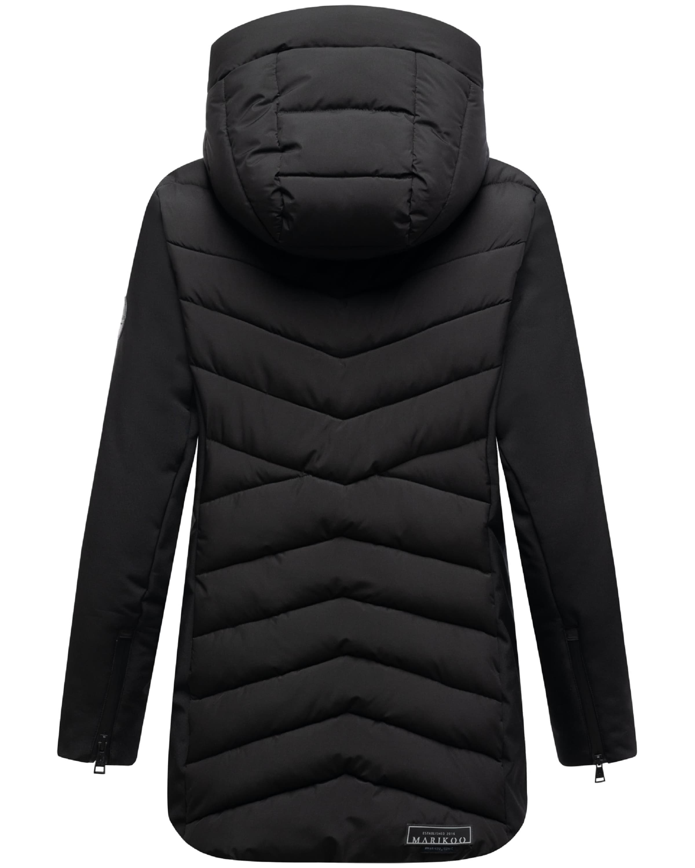 MARIKOO Zimná bunda 'Tivaa XVI' - Čierna