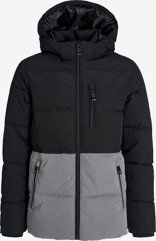 Jack & Jones Junior Talvitakki 'Owen' värissä harmaa: etupuoli