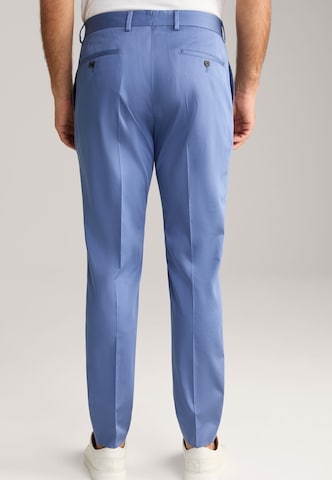 JOOP! Slimfit Bandplooibroek in Blauw