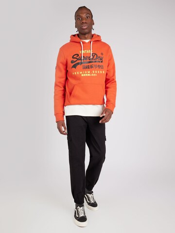 Superdry Sweatshirt in Orange