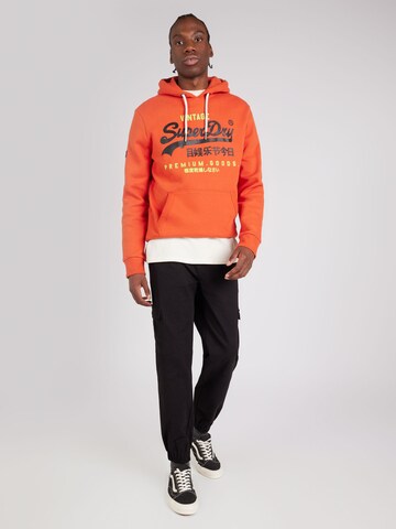 SuperdrySweater majica - narančasta boja