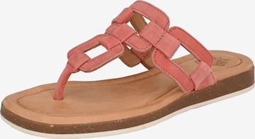 Apple of Eden T-Bar Sandals 'Hope' in Pink: front