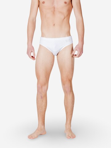 Pantaloncini da bagno '7M000501 AF14514' di EA7 Emporio Armani in bianco