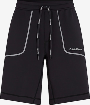 Calvin Klein Sport Regular Hose in Schwarz: predná strana