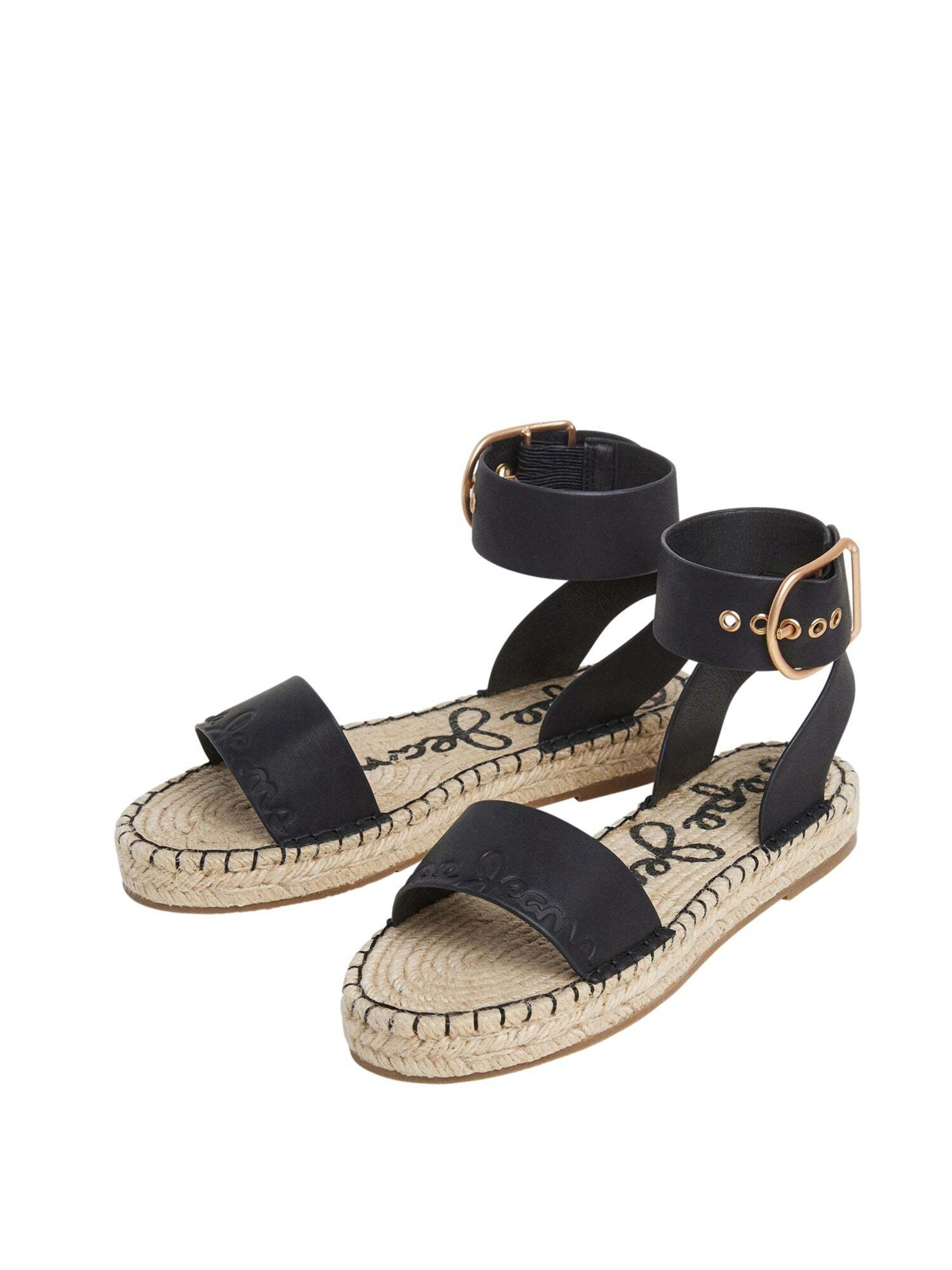 Sandales 'Arami Brand' Pepe Jeans en noir