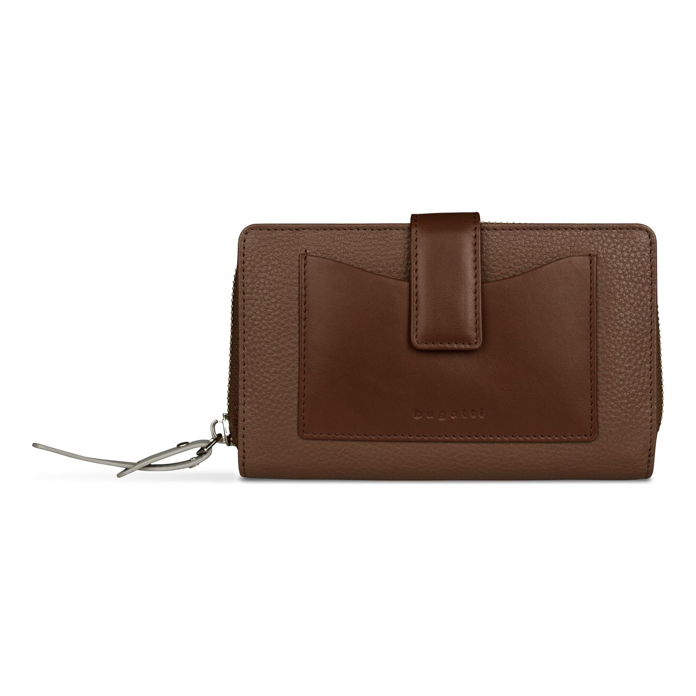 Portamonete 'Viola ' di bugatti in marrone: frontale
