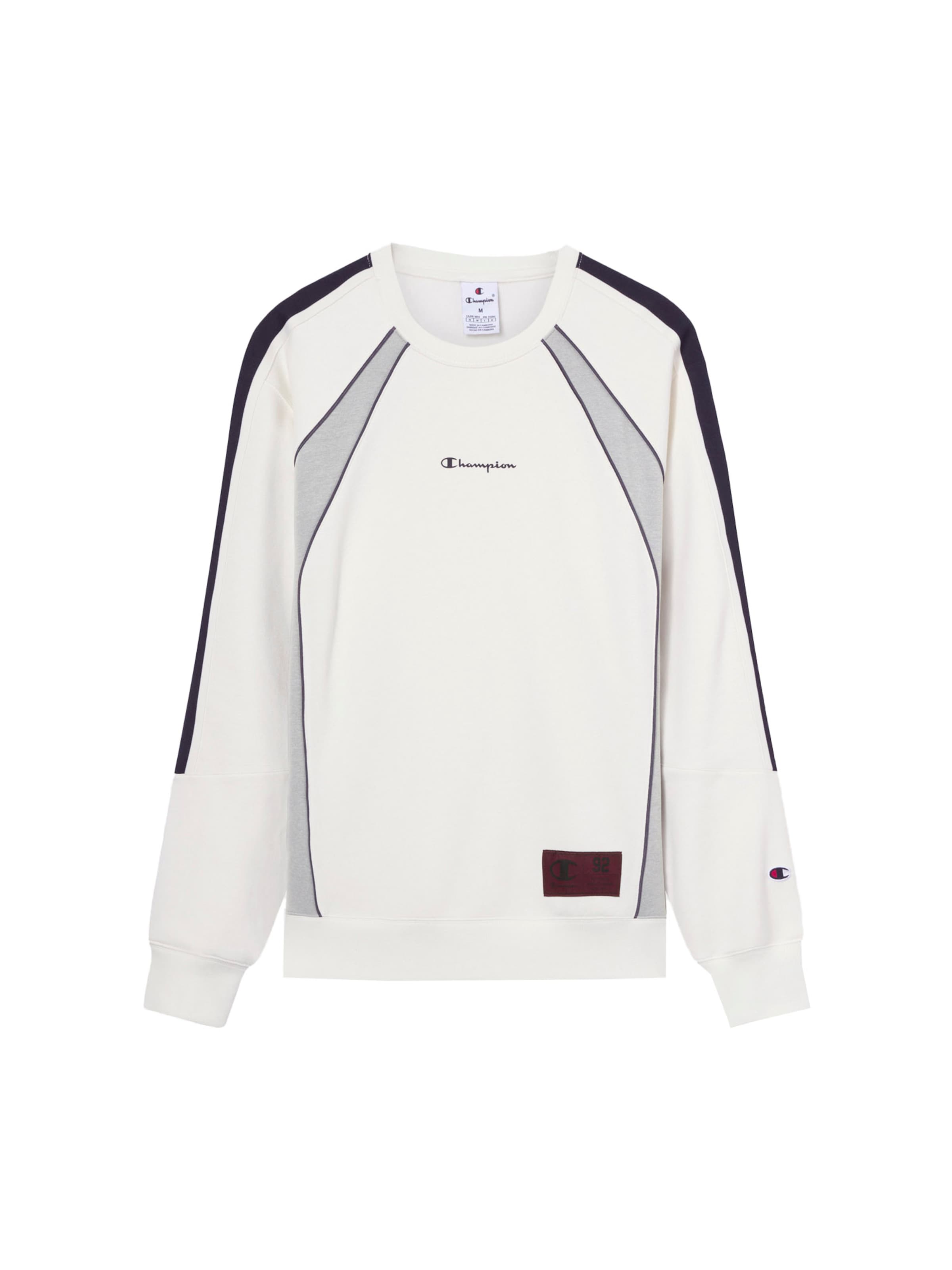 Champion Authentic Athletic Apparel Sweatshirt in Weiß: Vorderseite