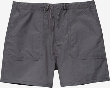 regular Pantaloni di Pull&Bear in grigio: frontale