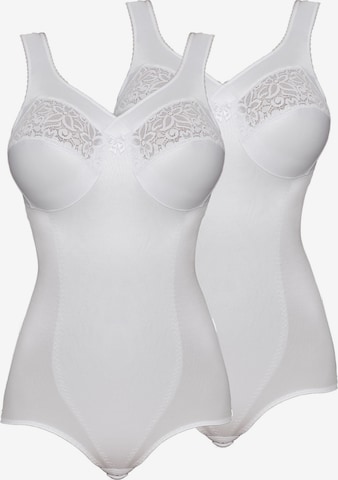 SUSA Corsage 'Basic' in White: front