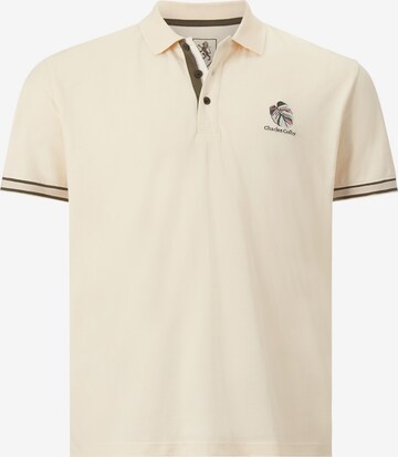 Charles Colby Shirt 'Earl Kahedin' in Beige: front