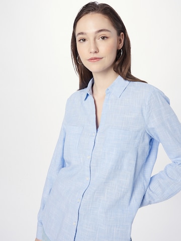 TOM TAILOR Bluse in Blau