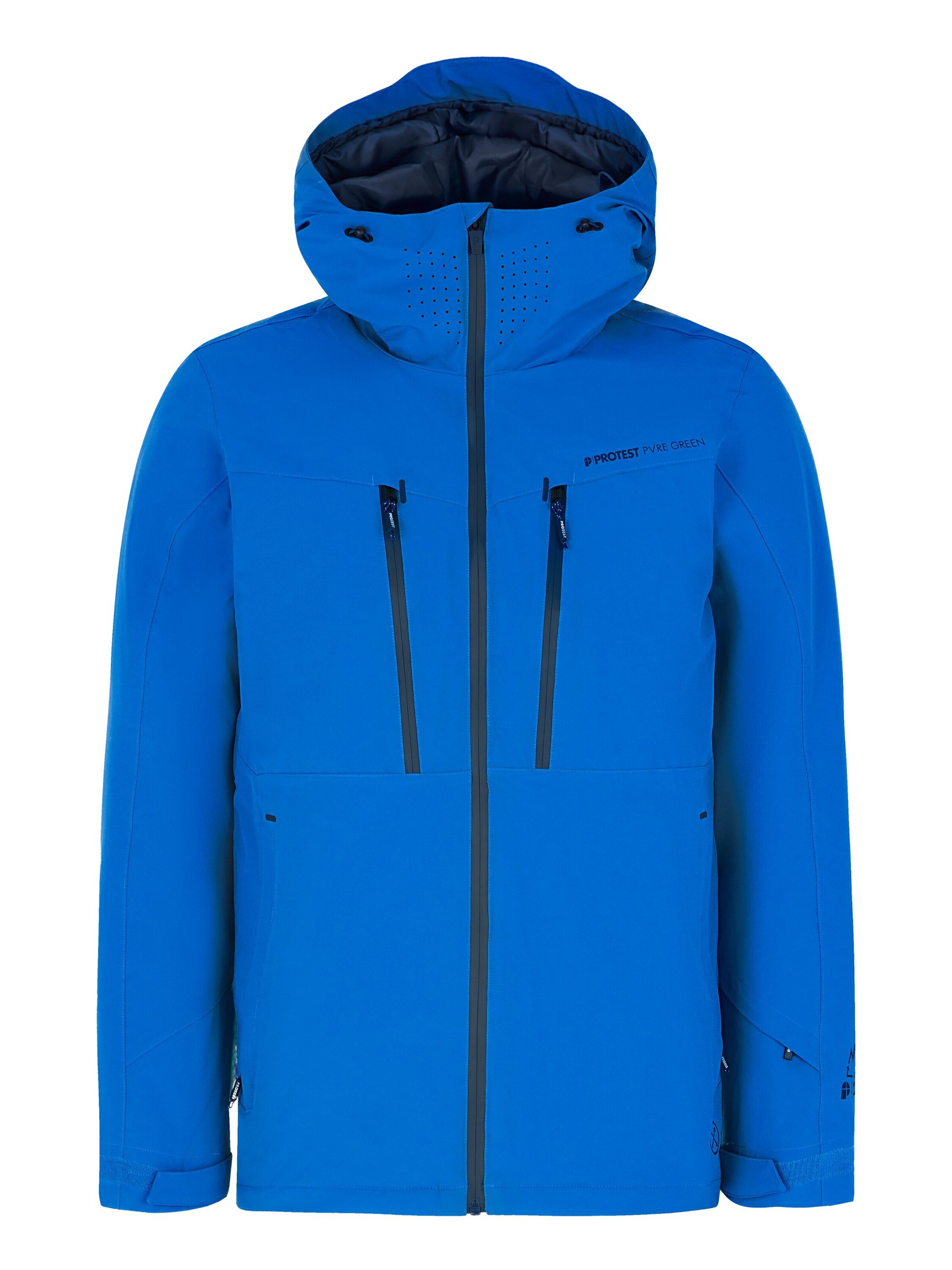 PROTEST Sportjacke 'PRTTIMOTHY'‌‌‌‌‌ in Blau: Vorderseite
