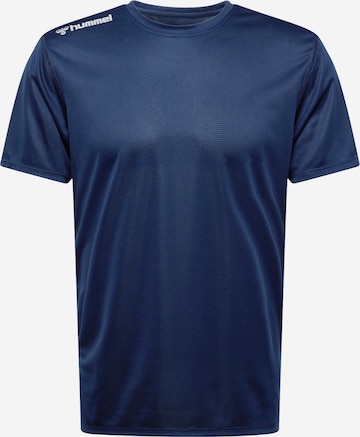 Hummel Performance shirt in Blue: front