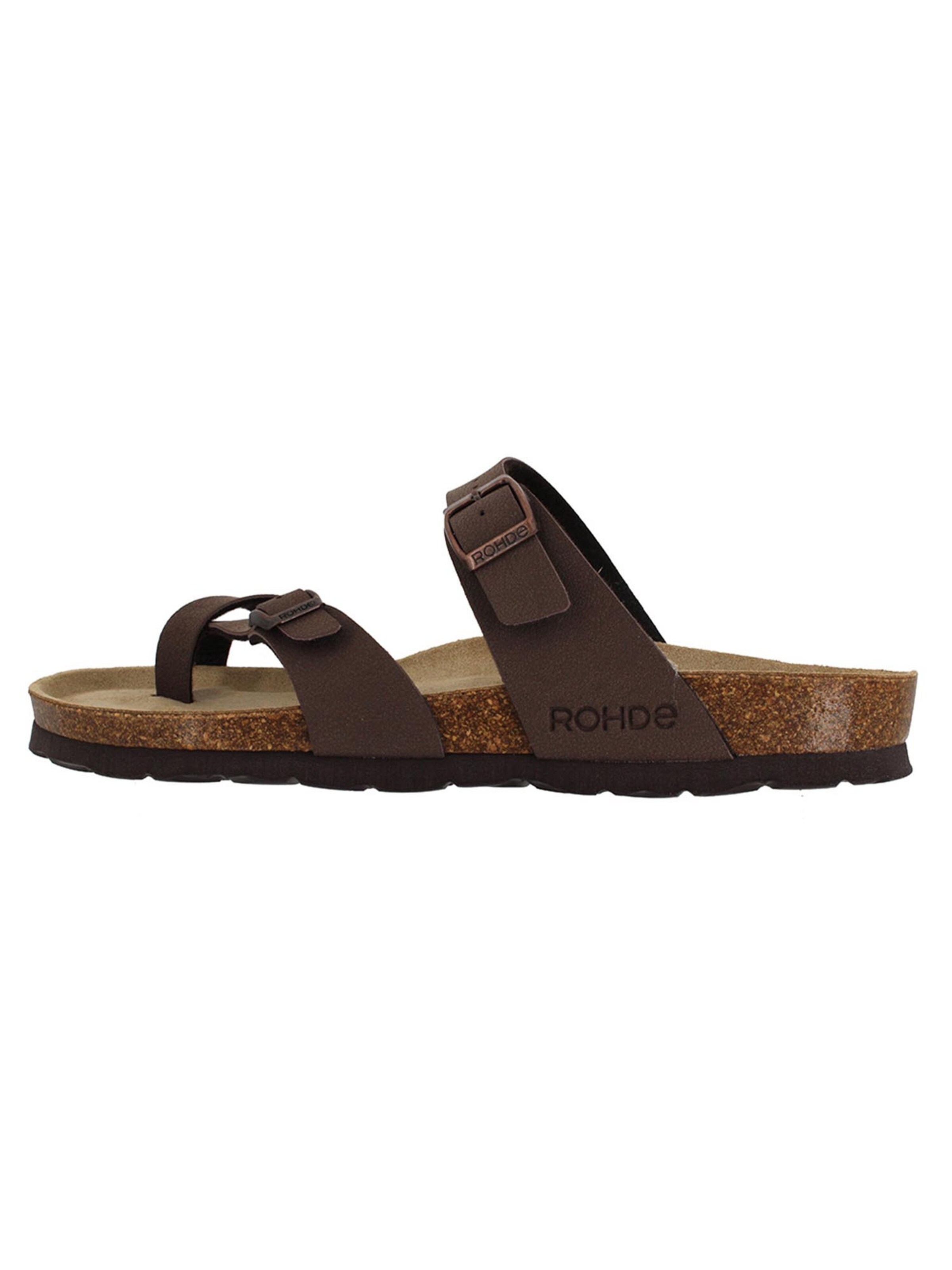 ROHDE Pantolette 'Alba'‌‌‌‌‌‌‌‌‌ in Braun: Vorderseite