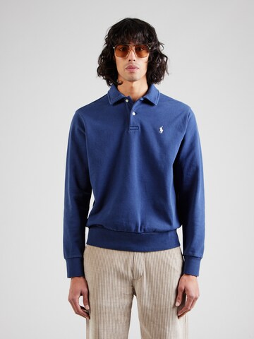 Sweat-shirt Polo Ralph Lauren en bleu : devant