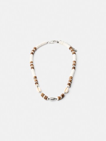 Bershka Ketting in Wit