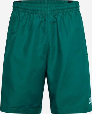 ADIDAS ORIGINALS - Loosefit Calças em verde: frente