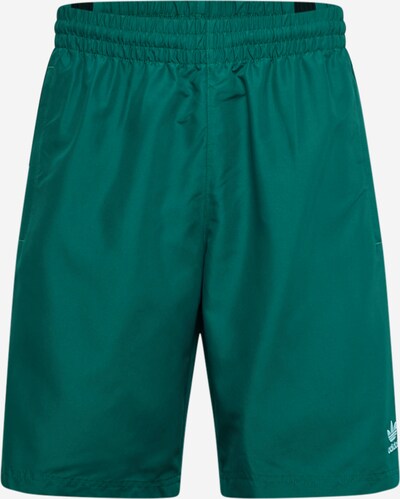 ADIDAS ORIGINALS Trousers in Dark green / White, Item view