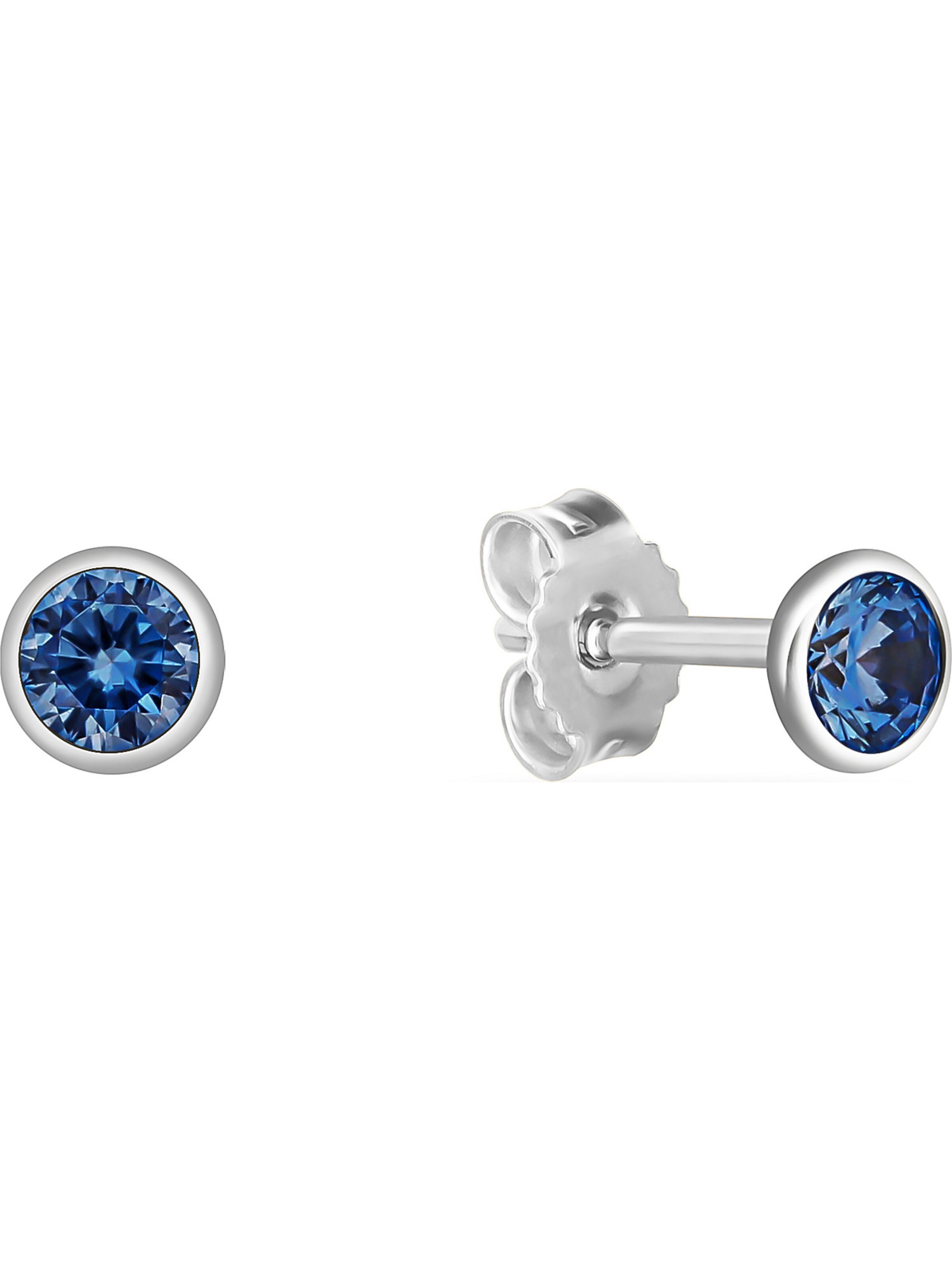 FAVS Ohrringe in Blau: Vorderseite