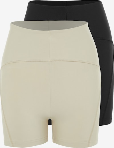 Tamprės iš Trendyol, spalva – nebalintos drobės spalva / juoda, Prekių apžvalga