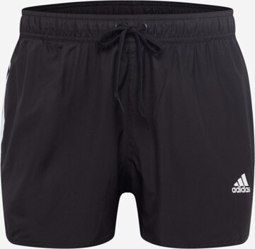 ADIDAS SPORTSWEAR Boardshorts 'Classic 3-Stripes' i sort: forside