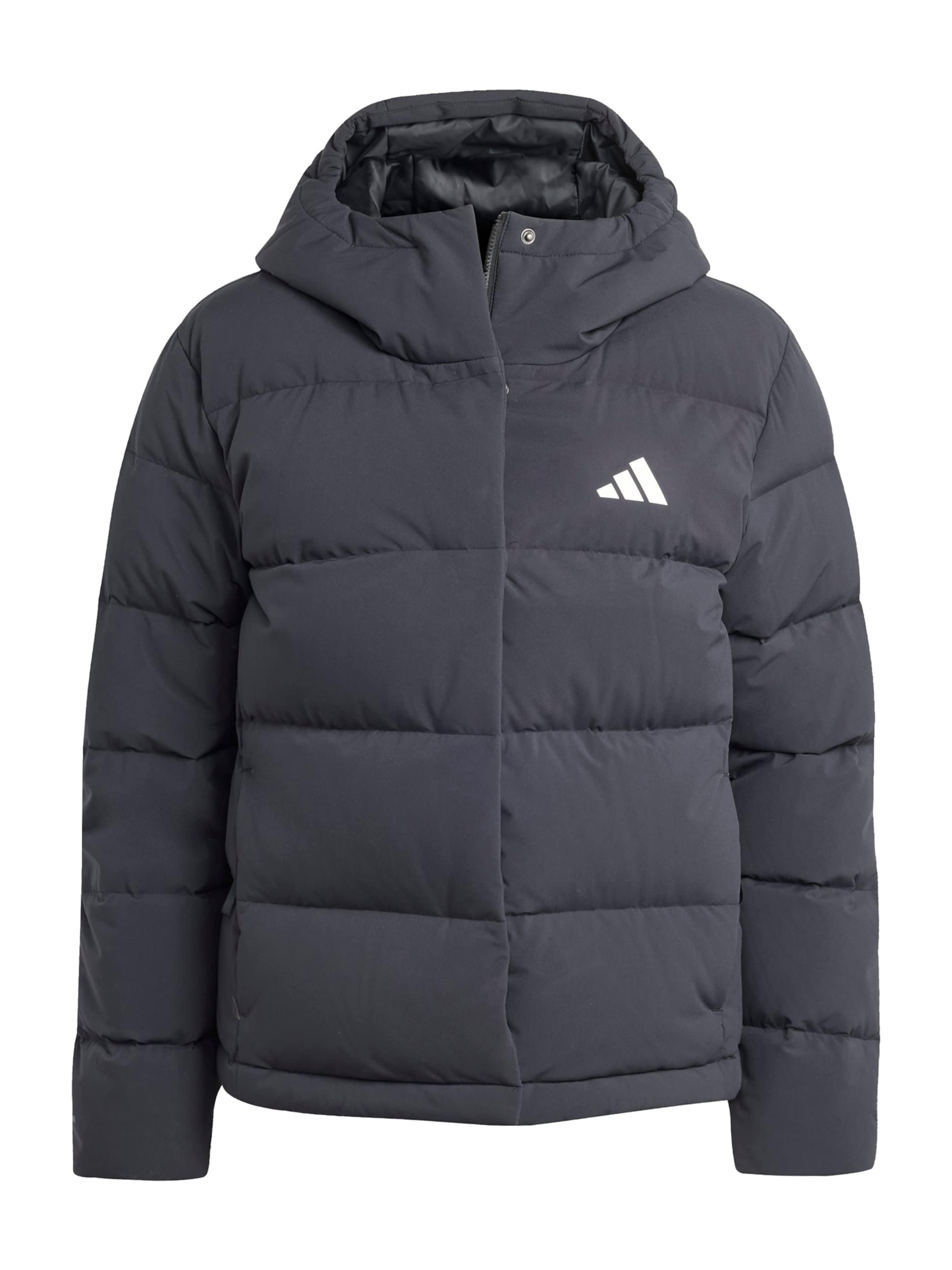 melns ADIDAS SPORTSWEAR Āra jaka 'Helionic': no priekšpuses