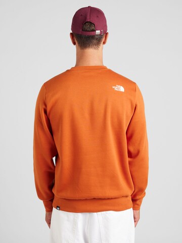 THE NORTH FACE Sweatshirt 'EASY' in Oranje