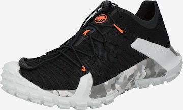 MAMMUT - Zapatos bajos 'Hueco Knit II' en negro: frente