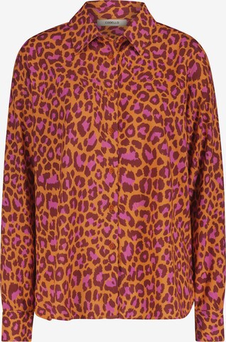 CODELLO Blouse in Oranje: voorkant