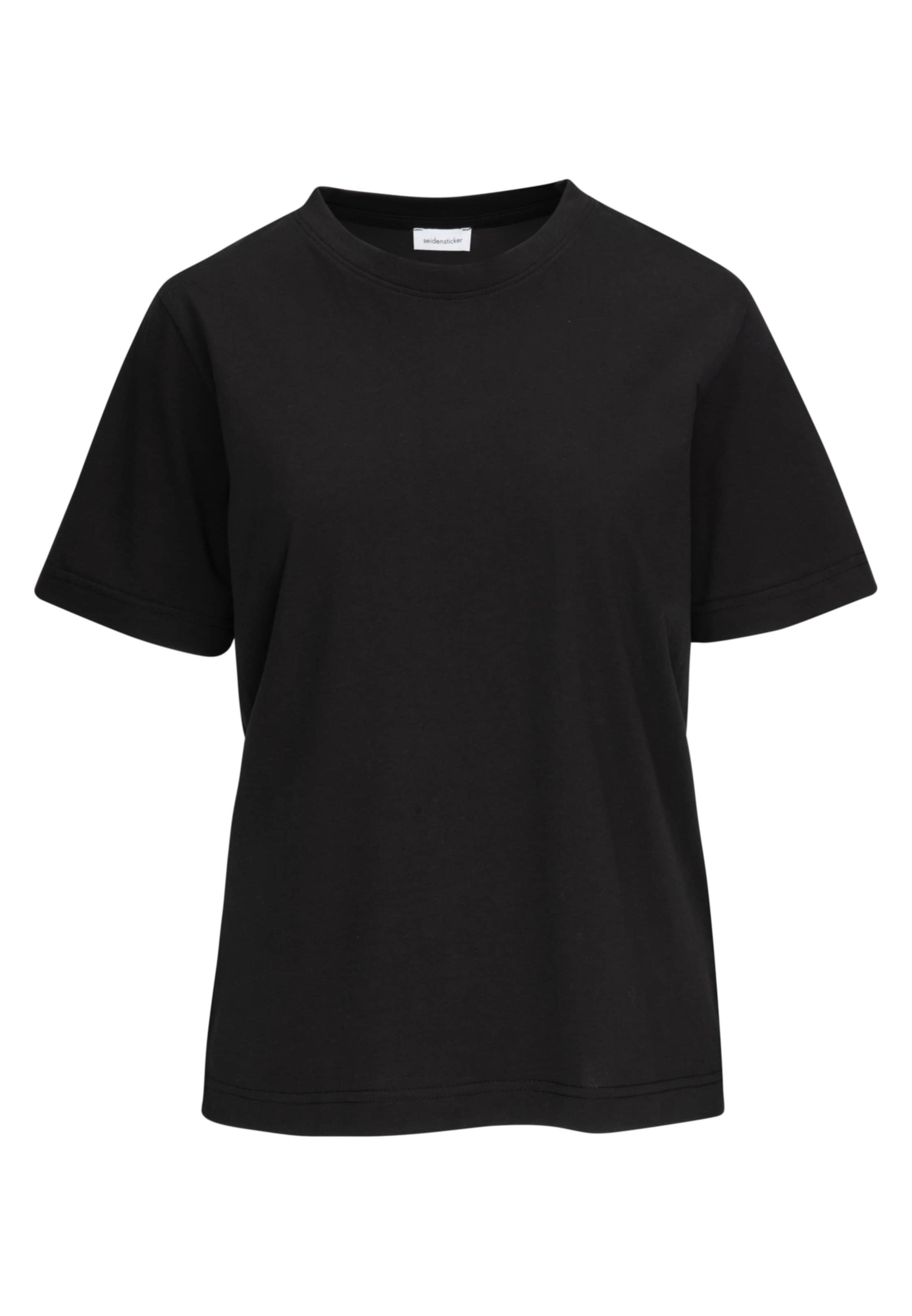 SEIDENSTICKER Shirt in Black: front