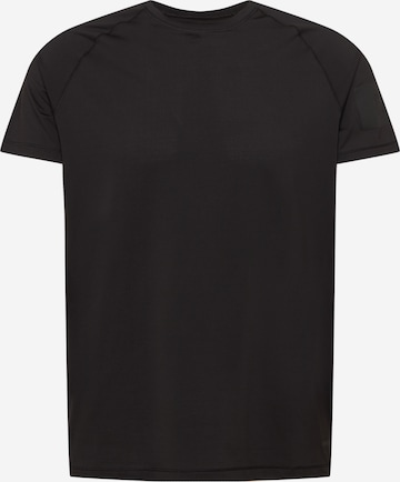 Casall Performance Shirt in Black: front