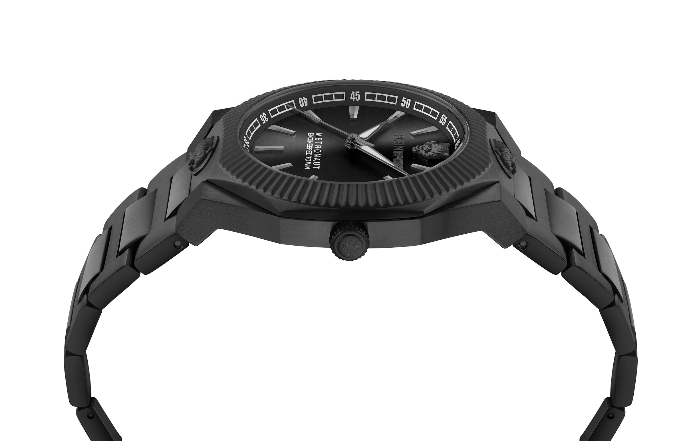 Plein Sport Analog watch 'Metronaut 42mm' in Black