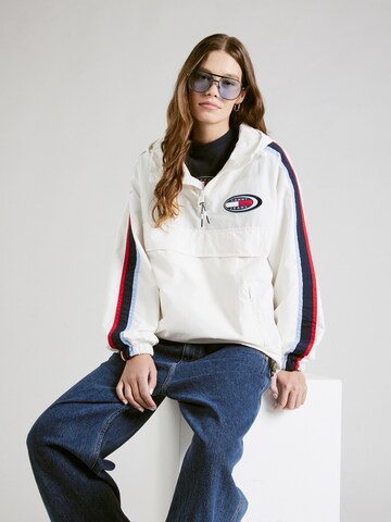 Tommy Jeans Jacke 'ARCHIVE CHICAGO' in Weiß