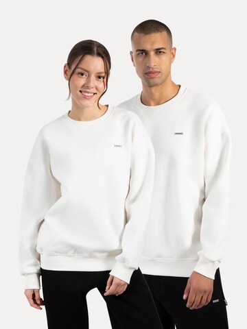 Smilodox Sweatshirt 'Riven' in Beige