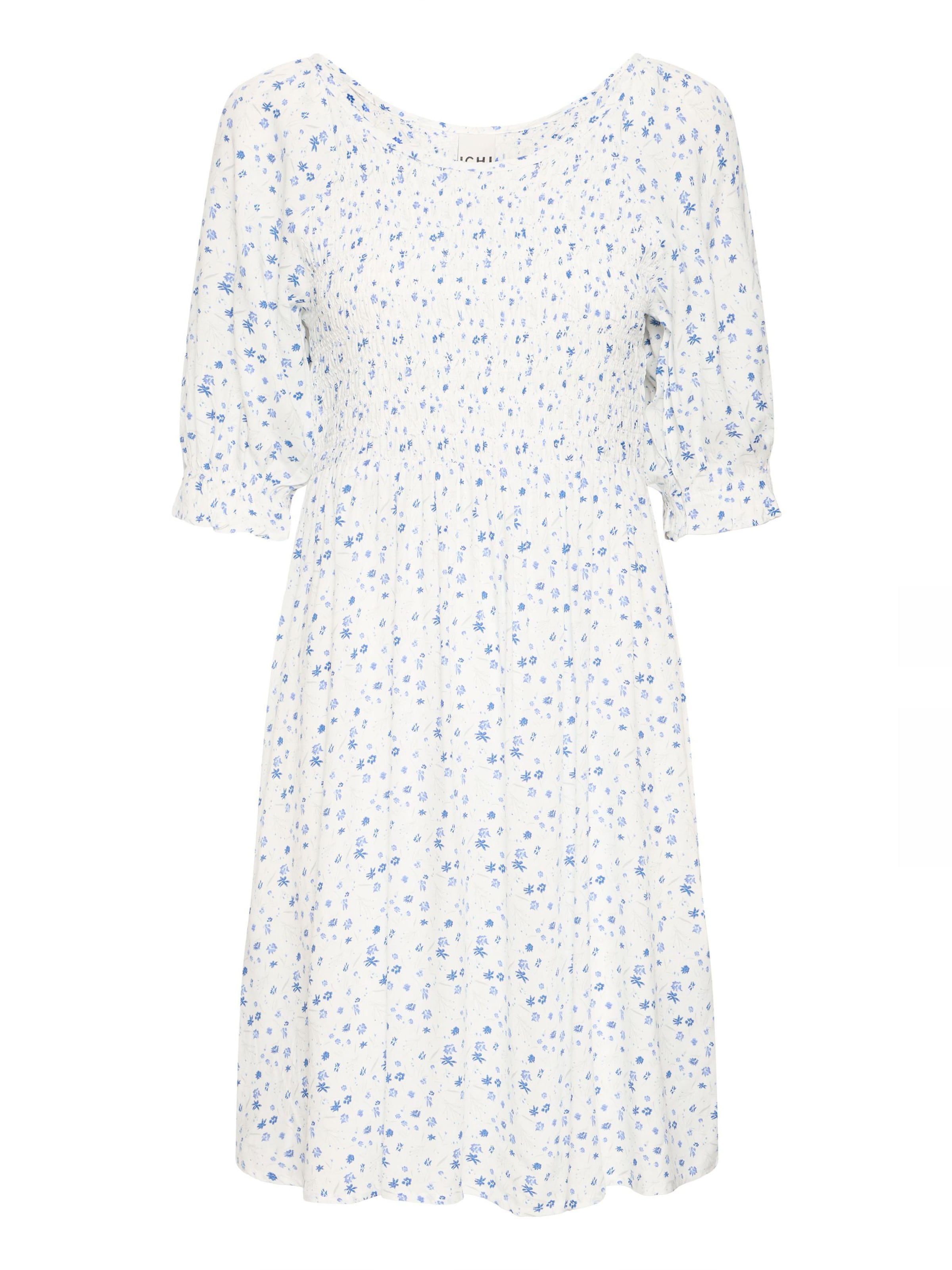 ICHI Jurk 'IHVera' in Blauw: voorkant