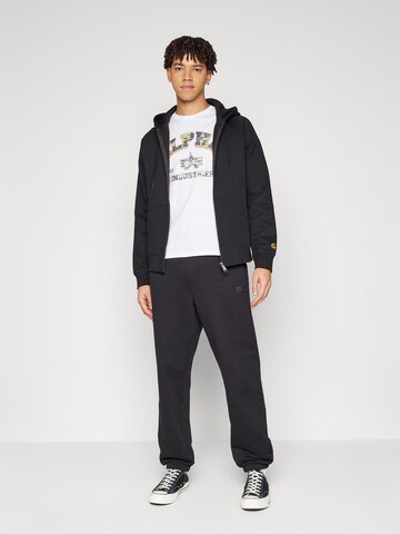 Maglietta 'College' di ALPHA INDUSTRIES in bianco