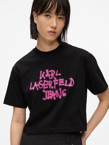 KARL LAGERFELD JEANS Särk, värv must