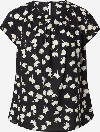 TAIFUN Bluse in gelb / schwarz / weiß, Produktansicht