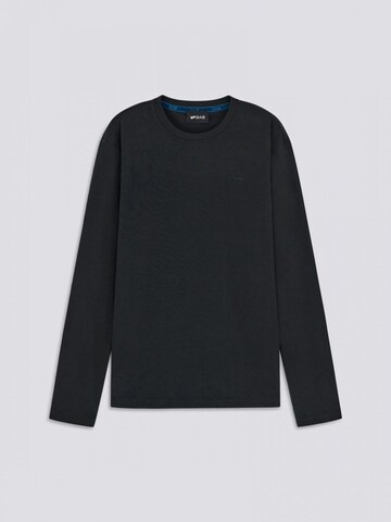 GAS - Camiseta en negro: frente