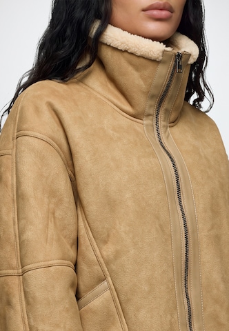 TOPSHOP Přechodná bunda – hnědá