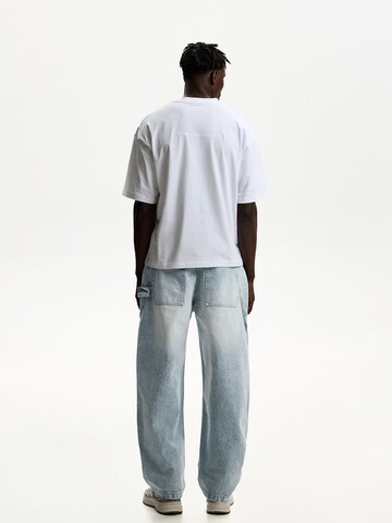 Baggy Jeans di Bershka in blu