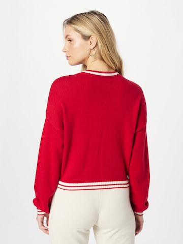 HOLLISTER Пуловер в червено