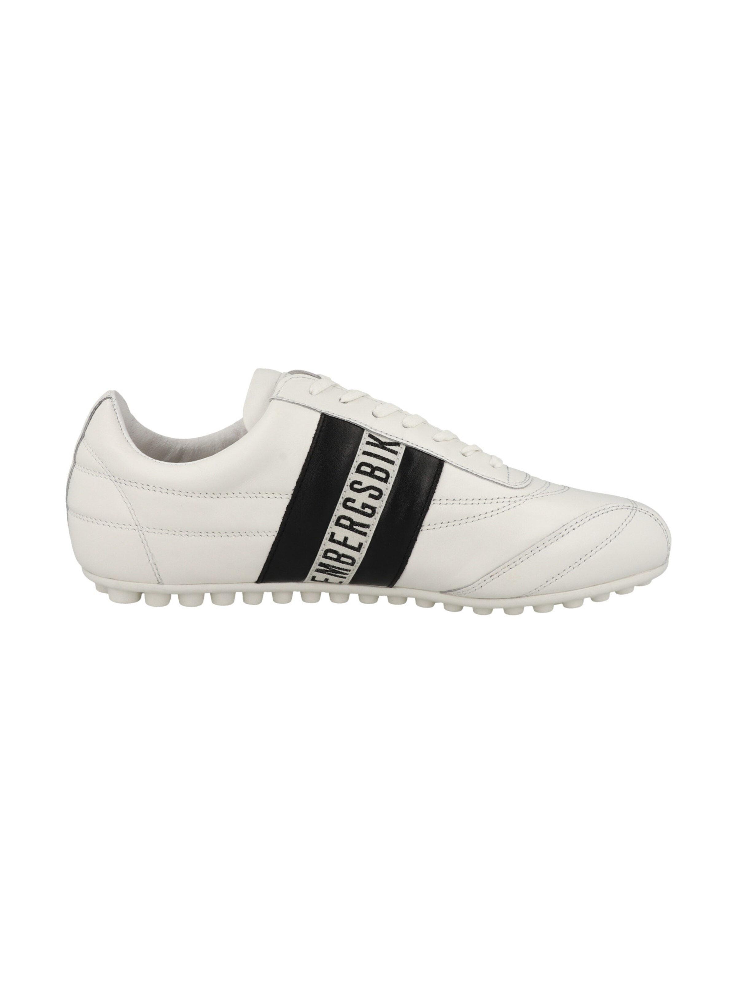 Baskets basses 'Soccer' BIKKEMBERGS en blanc