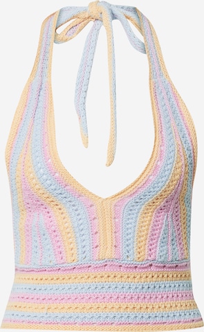 HOLLISTER Knitted top in Mixed colours: front