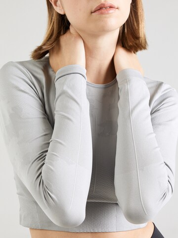ADIDAS BY STELLA MCCARTNEY Funktionsbluse 'TrueStrength' i grå