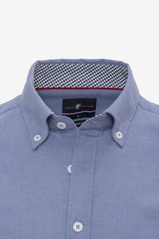 Regular fit Camicia 'KENT' di DENIM CULTURE in blu