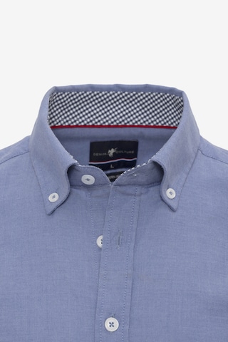 DENIM CULTURE - Ajuste regular Camisa 'KENT' en azul