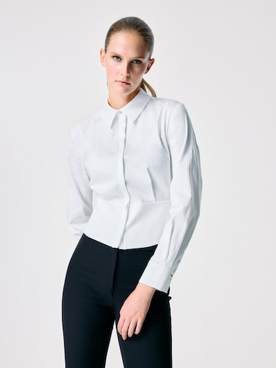 adl T-shirt en L en blanc, Vue avec produit