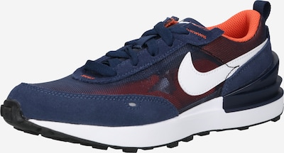 Nike Sportswear Trainers 'Waffle One' in Navy / Dark orange / White, Item view