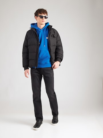 Calvin Klein Jeans Sweatshirt i blå